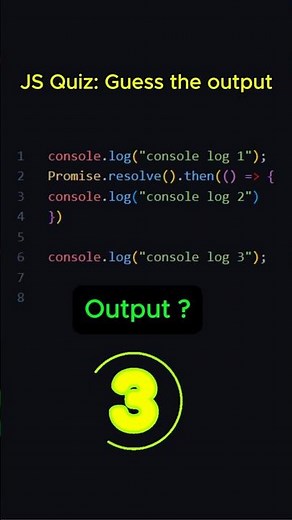 Guess the JavaScript Output #1 | Coding Challenge