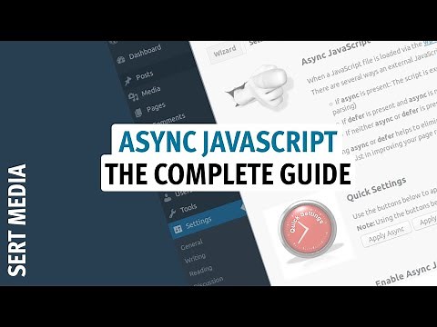 Async JavaScript WordPress Plugin Tutorial 2020 - How To Use Async JavaScript WordPress Plugin 2020