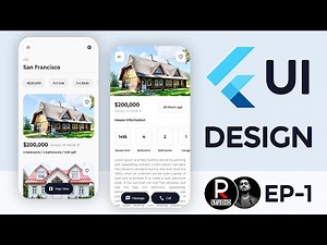Flutter UI Design Series | Episode 1 | Flutter UI Design Tutorial