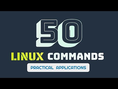 50 Linux Commands for Absolute Beginners in 10 minutes!!!