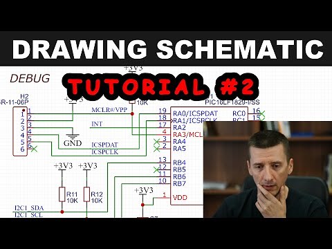 Tutorial #2: Drawing Schematic and Connecting Microcontroller + Accelerometer ( EasyEDA )