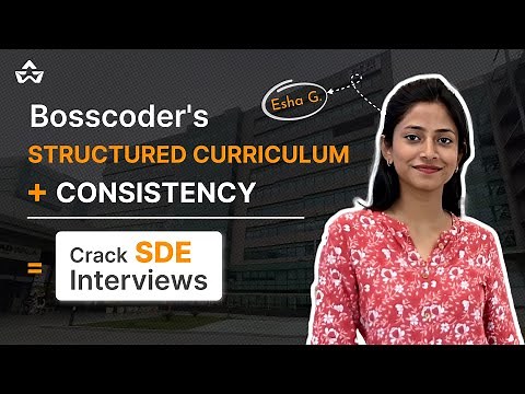 How Bosscoder helped Esha achieve Consistency & crack SDE Interviews💥 ‪@UpskillWithBosscoderAcademy‬ Review