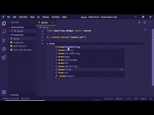 Create PDF with Python ReportLab