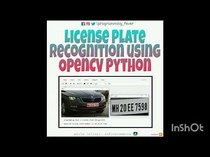 License Plate Recognition using OPENCV PYTHON | code link in description