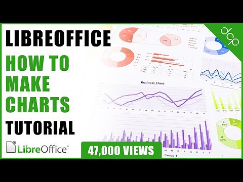 How to create Charts in Libre Office Calc