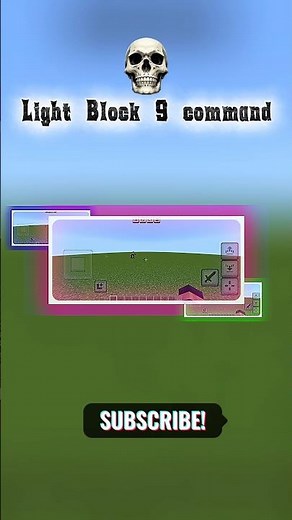 Minecraft Light Block 9 SECRET Command! 🔥 You Never Knew This!