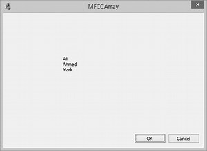 MFC数组(Carray) - 入门教程