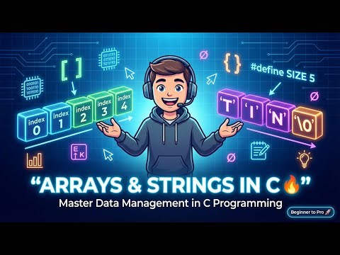 Mastering Arrays and Strings in C | Complete Beginner’s Guide