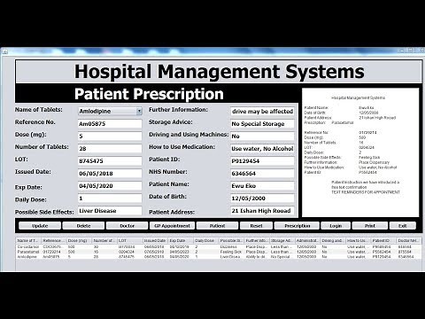 How to Create a Hospital Management Systems in Java Netbeans - Full Tutorial