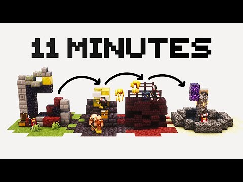 How to beat Minecraft in 11 minutes (a breakdown)