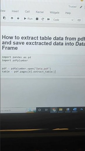 Python - How to extract data from a table in pdf file?