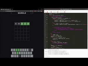 Coding Wordle Optimally