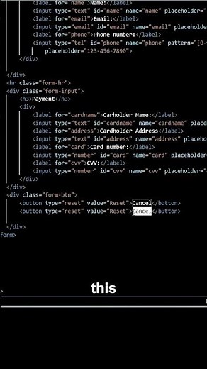 Dynamic Cancel & Submit Buttons with HTML | Beginner Html & CSS Tutorial