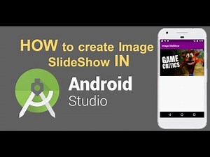 creating a slideshow in android studio
