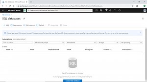 Create an Azure SQL Database with built-in sample data