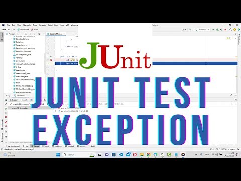 JUnit Test Exception Examples - How to assert an exception is thrown