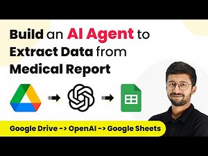 How to Build an AI Agent to Extract Data from Medical Report