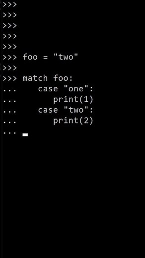 NEW Match Case Statement (Switch Case) in Python 3.10
