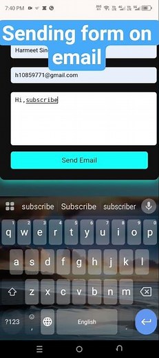 Send Email Using HTML CSS FormSubmit | No JS No Backend | All-in-One Contact Form