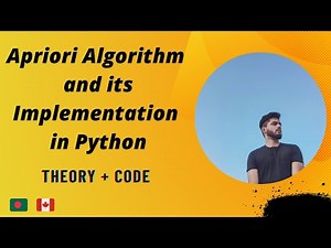 Apriori Algorithm and it's Implementation in Python | Association Rule Mining | ML 2023