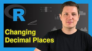 How to Format the Number of Decimal Places in R (2 Example Codes)