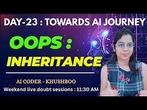 Day 23: Python OOPS Inheritance Tutorial | Method Overriding Explained Easily | Complete AI Journey