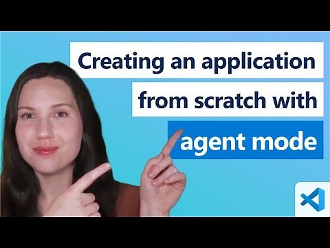 Use GitHub Copilot agent mode to create an application from scratch