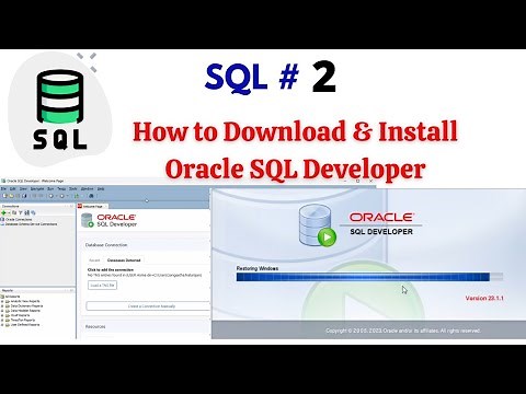 SQL # 2 | Oracle SQL Developer Download and Installation | NATASA Tech