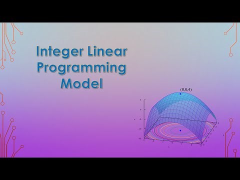 Integer Linear Programming Model