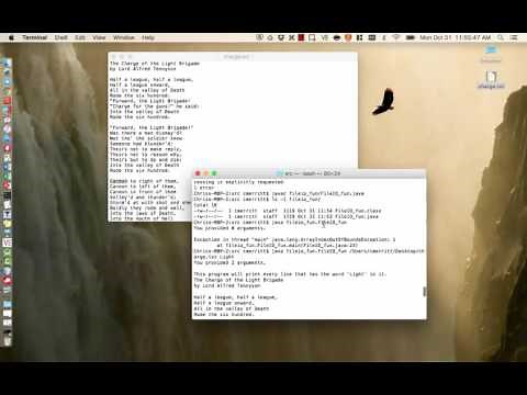 Beginner Java Tutorial: File IO, Reading From a Text File