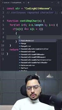 FAANG Interview JS Question Repeating Characters ||