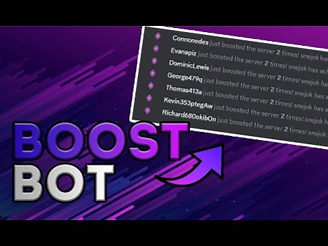 NEW FREE Server Boosting Bot is Insane 2025 | How To Use It