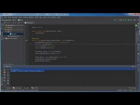 JavaFX Java GUI Tutorial - 2 - Handle User Events