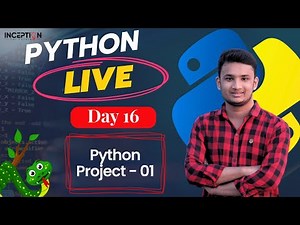 Day 16: Python Beginner Project - Generate Bulk QR Codes Easily | Python Live Tutorial