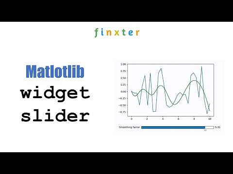 Matplotlib Widgets -- Creating Interactive Plots with Sliders