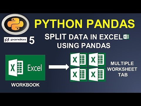 Python Pandas Tutorial: Split Excel Data into Worksheet by Column Values #5