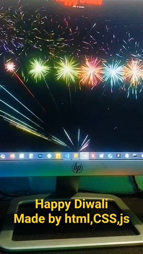Happy Diwali Celebration with HTML, CSS, and JavaScript