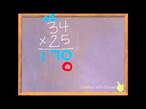Multiplication Standard Algorithm