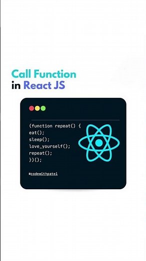 React JS Function Call Explained in 60 Seconds | JavaScript Logic Made Simple #reactjs