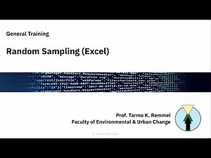 Microsoft Excel - Random Sampling
