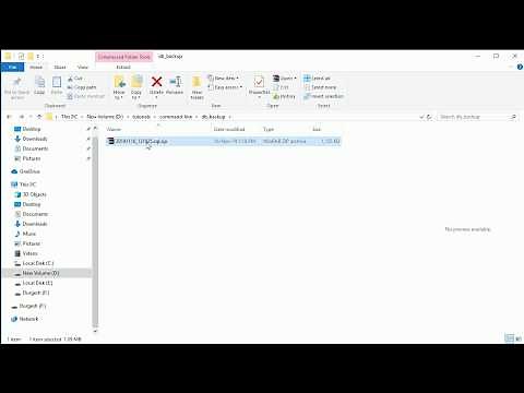 MySQL database backup script with archive in PHP on windows