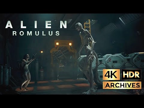 Alien: Romulus |4K-HDR| Final Fight 2/4 - Rain Vs Xenomorph Hybrid (2024)