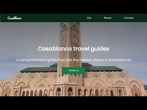#2 HTML/CSS | Create a Responsive One Page Website: HEADER (LOGO + MENU)