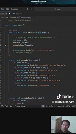 Switch Statement in Java Programming with NetBeans