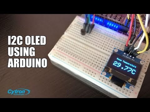 How to Display on I2C OLED Using Arduino #arduinoproject #stem #oled