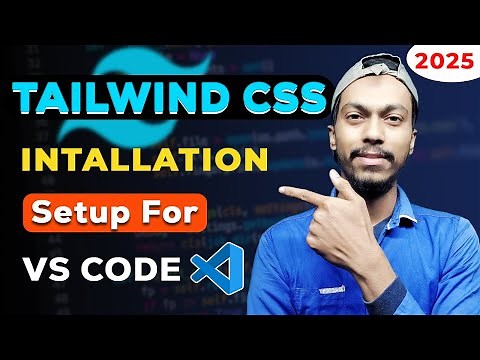 How to Setup Tailwind CSS in VS Code | Step-by-Step Guide for Beginners 2025