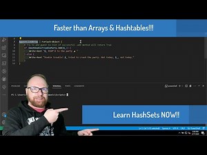 Learn PowerShell HashSets Now! Quicker than Arrays and HashTables!