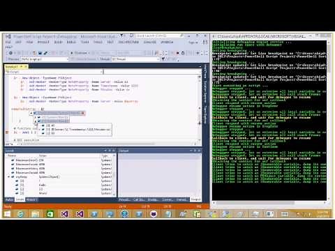 64-Bit PowerShell Debugging in Visual Studio