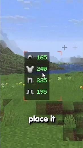 How to have Netherite Armor forever.. #minecraft #fastclient #minecraftplayers #tlauncher #smp