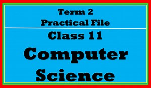 Practical File Computer Science Class 11 - A Comprehensive Guide